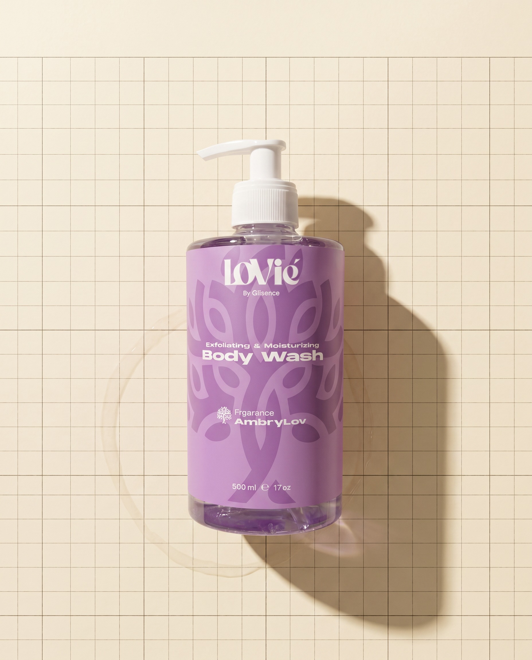 Lovie — raw product to finished creative — before